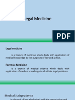 Legal Medicine