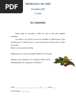 Problema do mês -Matemática - 3.º Ciclo