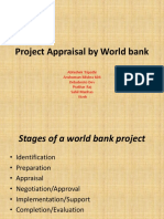 Project Appraisal by World Bank