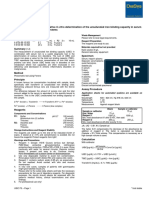 Iron Binding Capacity - Unsaturated