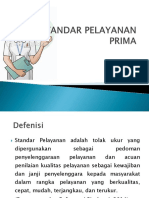 Standar Pelayanan Prima