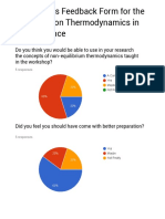 Anonymous Feedback Form For The Workshop On Thermodynamics in Earth Science