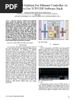 FPGA Based Solution For Ethernet Controller As