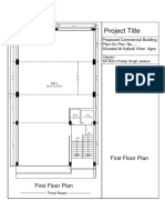 Project Title: First Floor Plan