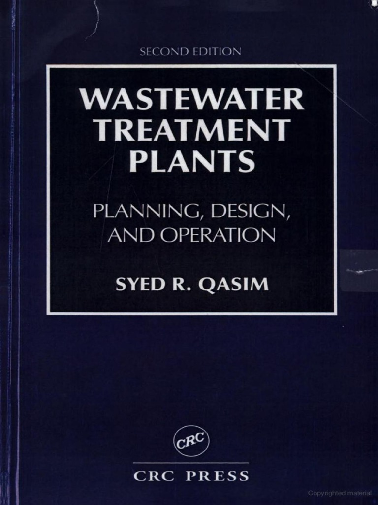 Waste Water Treatment Plants Planning Design and Operation Second ...