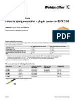 Assembly Instructions PUSH IN Spring Connection - Plug-In Connector B2CF 3.50