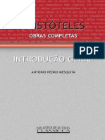 Aristóteles - Obras Completas Vol. I-I - Introdução geral as obras de Aristoteles.pdf