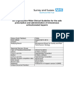 SASH IV Heparin Guideline