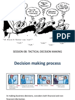 Session 08: Tactical Decision Making