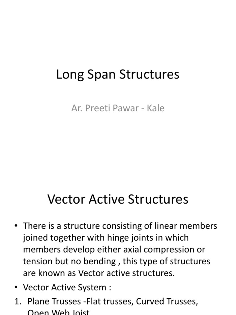 Vector Active Structures Overview | PDF | Truss | Structural Engineering