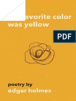 Her Favorite Color Was Yellow - Edgar Holmes