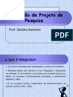 projetos de pesquisa