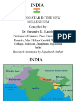 India: A Rising Star in The New Millennium Compiled By: Dr. Surendra K. Kaushik