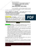 Anunt - Impartirea Burselor Sem I 2019-2020