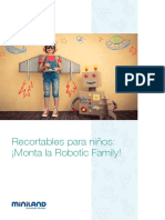 Miniland Educational Recortables STEM Robotic Family PDF