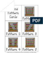 Abacus Pattern Cards 2
