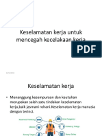 Kel 3 Keselamatan Kerja Untuk Mencegah Kecelakaan Kerja