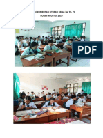 Foto Dokumentasi Literasi Kelas 7a