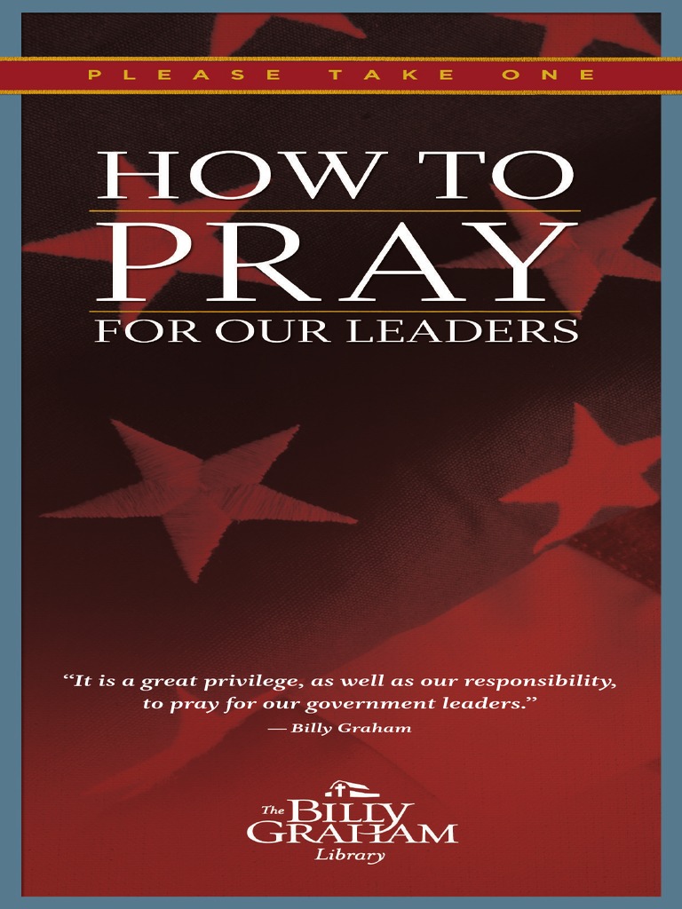 Prayers for Government Leaders | PDF | Intercession | Prayer