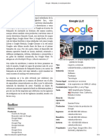 Google - Wikipedia, La Enciclopedia Libre