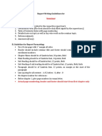 Report Writing Guidelines - Seminar-1