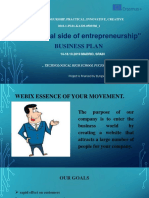 "Visual Side of Entrepreneurship": Business Plan