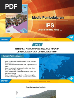 Ppt Ips Kelas 9 K13 Bab 1 Interaksi Antarnegara Asia Dan Negara Lainnya Pdf