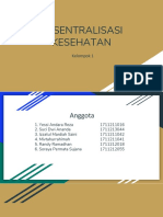 Desentralisasi Kesehatan