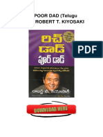 Rich Dad Poor Dad (Telugu Edition) by ROBERT T. KIYOSAKI