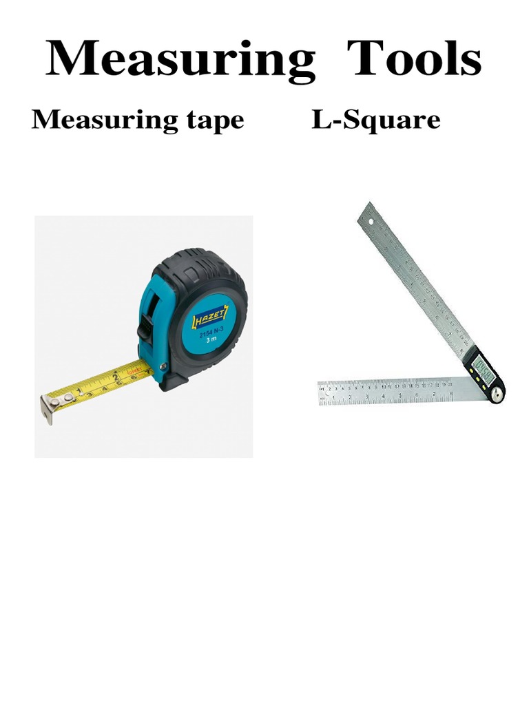 Measuring Tools PDF