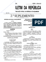 Regulamento dos Sistemas Prediais de Distribuição de Água