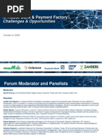 In-House Bank & Payment Factory:: Challenges & Opportunities