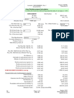 Area Reinforcement Calculator