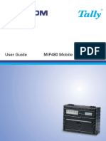 User Guide MIP480 Mobile Impact Printer