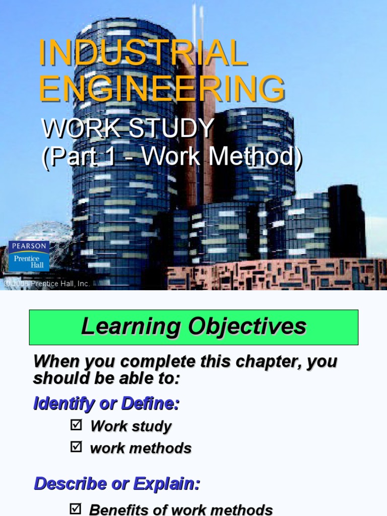 Lecture 8 - Work Study | PDF | Business