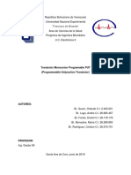 Transistor Monounion Programable PDF