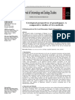 Cytological Perspectives of Grasshopper: A Comparative Studies of Two Methods