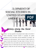 Development of Social Studies in the USA