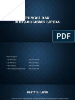 Fungsi Dan Metabolisme Lipida