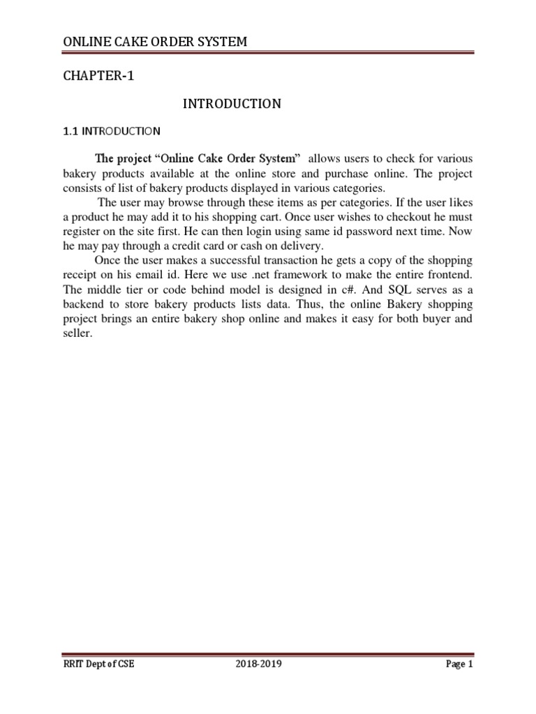 Online Cake Order System Overview | PDF | Software Testing | Unit Testing