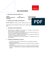 Msds Thinner Acrilico Standar