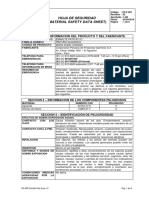 MSDS Pintura Esmalte