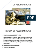 History of PsychoAnalysis