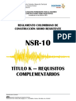 NSR-10 - Titulo K - COMPLEMENTARIOS (Colombia Norma Sismo Resistente 2010).pdf