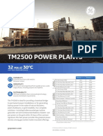 GE - TM 2500 Plantas de Generación de Energía