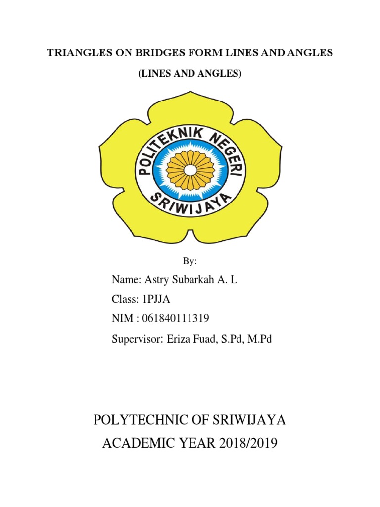 Triangles On Bridges Form Lines and Angles On Bridges | PDF | Truss ...