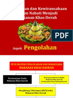 Makanan Khas Daerah BEP PKWU Aspek Pengolahan