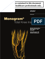 MRH Revision Knee Instruments and Technique (Stryker) PDF