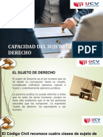 Capacidad Del Sujeto de Derecho