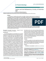 Preparation Characterization and Antiinflammatory Activity of Swietenia Macrophylla Nanoemulgel 2157 7439-5-190